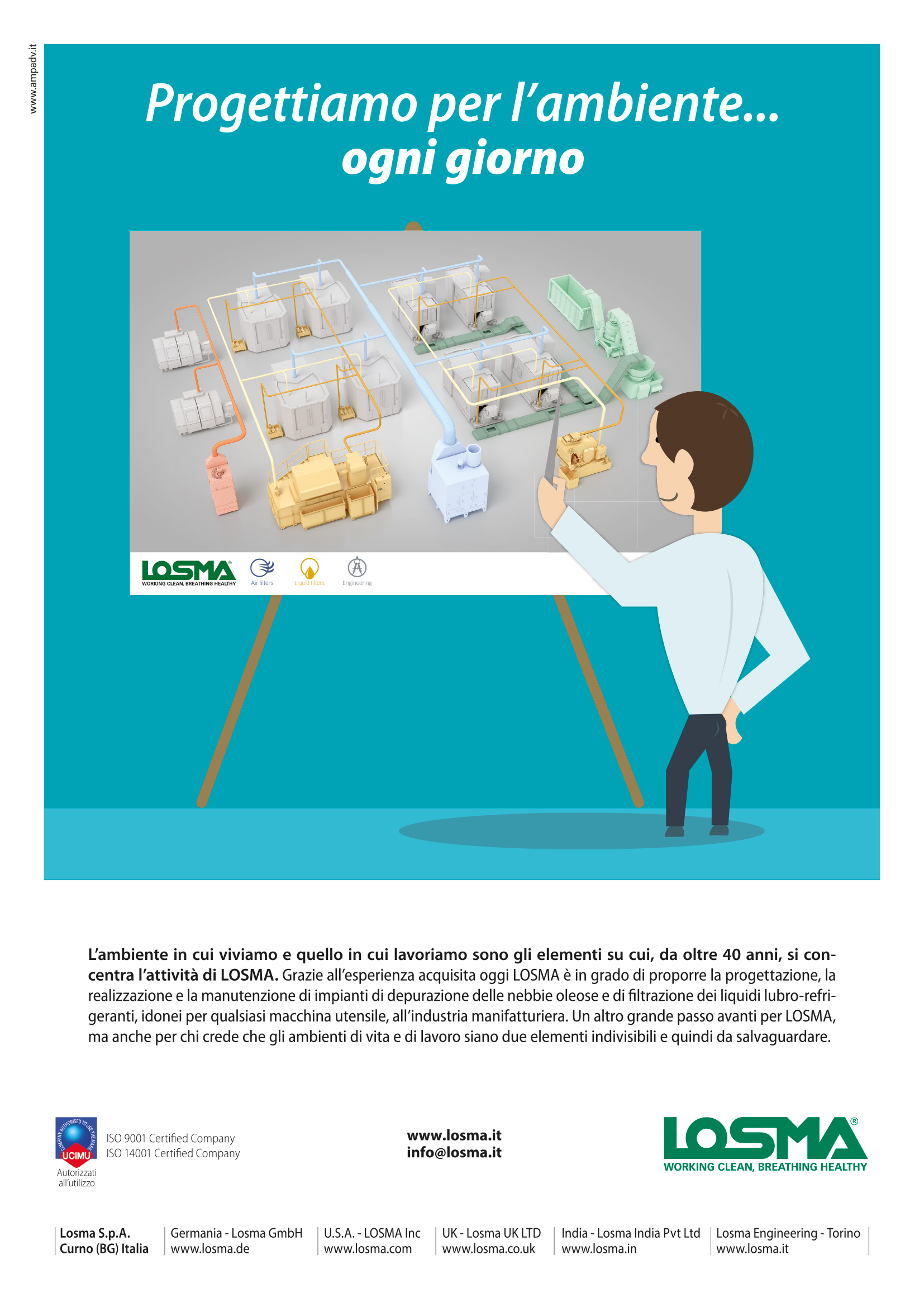 LOSMA - Pagina pubblicitaria